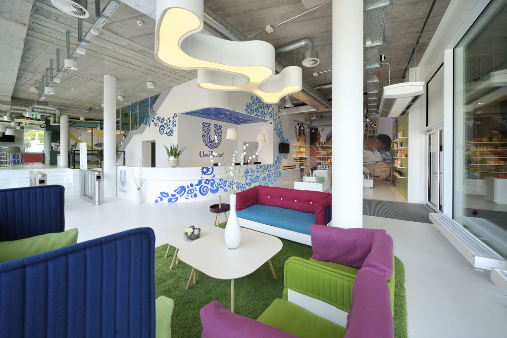 Unilever workspace in Switzerland