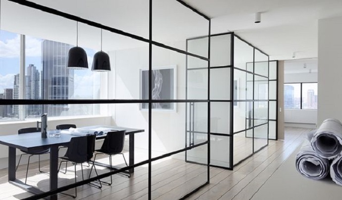 The Use of Glass Can Make a Space Looks Bigger